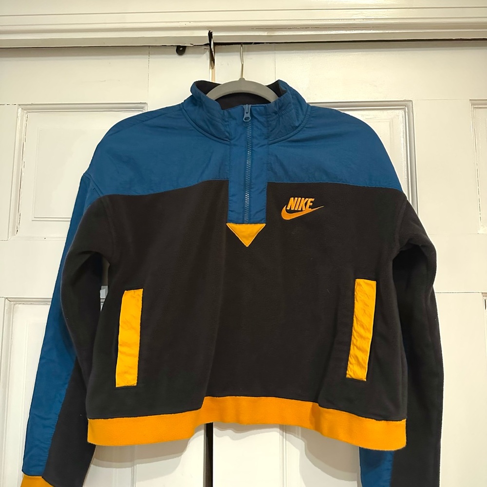 Nike Women’s Jacket - Blue, Black, Yellow